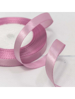 Лента атласная 12мм (45, св. сиреневая), 22,9м