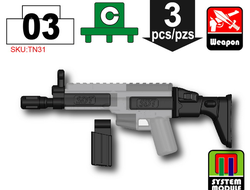 SCAR - системные части (черный)