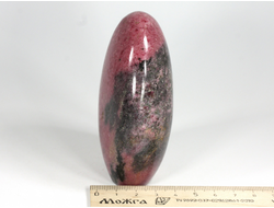 Родонит, полировка стоячая, Мадагаскар (85*57*36 мм, 402 г) №29726