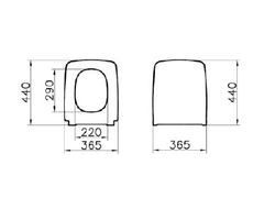 Матовое тонкое сиденье с микролифтом, черное , VitrA, Metropole, 122-083-009