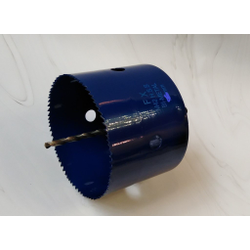 Коронка биметаллическая диаметр 152 мм глубина 100 мм