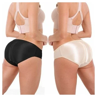 Бесшовные трусики пушап с 3D эффектом увеличения