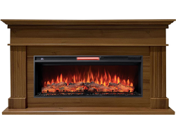 Линейный электрокамин Бруно NT с очагом Joker 45