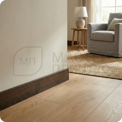 Плинтус МДФ TeckWood 80х10х2150 мм. Дуб каньон