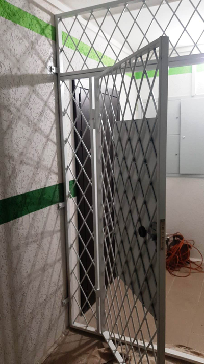 Дверь-решетка сварная Ромб (артикул-ДР01)