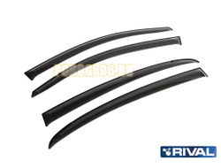 Дефлектор окон для Kia Rio SD 2017-