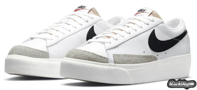 NIKE BLAZER LOW PLATFORM WHITE/BLACK (35-40)