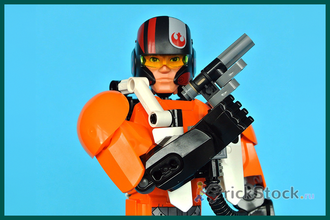 # 75115  Сборная Фигура «По Дамерон» / “Poe Dameron” Buildable Action Figure