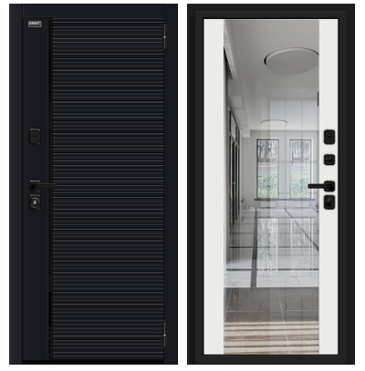 Лайнер-3 Total Black/Off-white