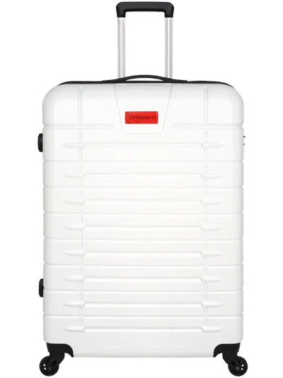 Чемодан для путешествий M Optimum Travel, белый