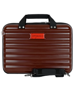 Пластиковый кейс для ноутбука 15.6 - 16 дюймов Optimum, коричневый