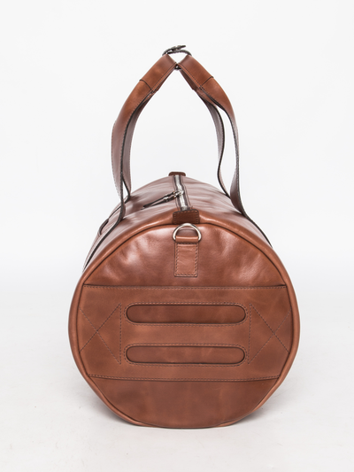 Кожаная дорожная сумка Faenza Premium cognac (арт. 
4033-03)