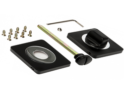 RENZ Завертка INBK 02 MBN CP черный никель хром