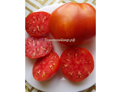 Томат Углерод + Бабушкино бычье сердце