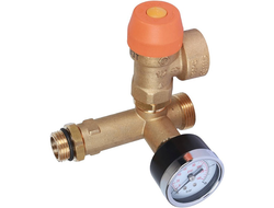 Насосная группа STOUT с теплообменником 28 пластин в теплоизоляции, с циркуляционным насосом 25/60-1