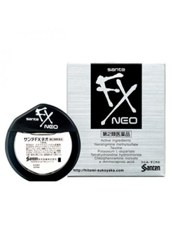 Японские капли для глаз Sante FX NEO