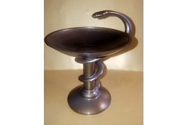 Чашка Гигеи. Пластик ABS, краска акрил, высота 164 мм