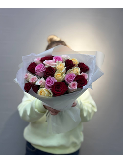 Букет из кенийских роз 25
