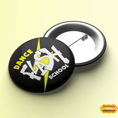 Значок закатной 37, 56мм