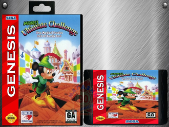 Mickey ultimate challenge, Игра для Сега (Sega Game) GEN