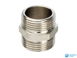 Ниппель VIEIR 11/2" нр/нр никель