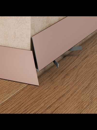 Плинтус Pro Design Corner 570 Анодированный коньяк