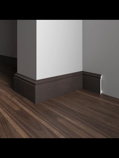 Напольный плинтус Decor-Dizayn 701-93SH, влагостойкий, ударопрочный, 2,4 метра