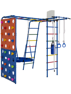 ДСК Street 2 с качелями "гнездо" 8 в 1