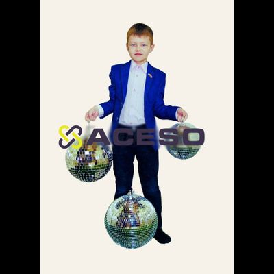 Зеркальный шар с мотором d-20см RG126