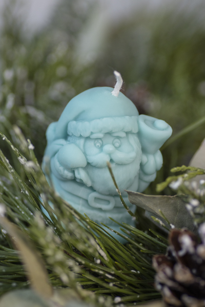 Свеча "Волшебник" Бирюза