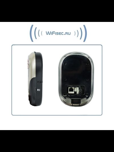 DE-WL1-NJ WiFi/LAN вызывная панель видеодомофона в помещение, интерком связь с активным подавлением шума, открытие замка через мобильное приложение с DVR, HD (163eye)