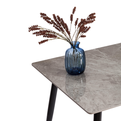 Стол обеденный Austen (Остин) серый/черный