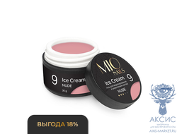 MIOnails Гель Ice Cream Gel - NUDE # 09 - 30 г