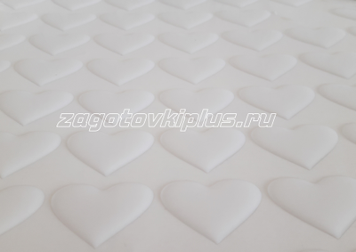 Линза для брелков сердце