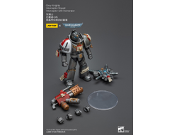Интерцептор Серых Рыцарей (Warhammer 40k) - КОЛЛЕКЦИОННАЯ ФИГУРКА 1/18 Grey Knights Interceptor with Incinerator (JT8971) - JOYTOY