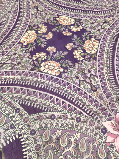 Павловопосадский платок Страна мечты 751-15