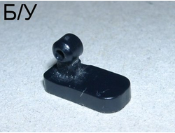 ! Б/У - Technic, Figure Accessory Foot, Black (2706) - Б/У