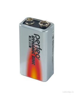 Солевая батарейка крона Perfeo 9V Dynamic Zinc Battery [ по 1 шт ]