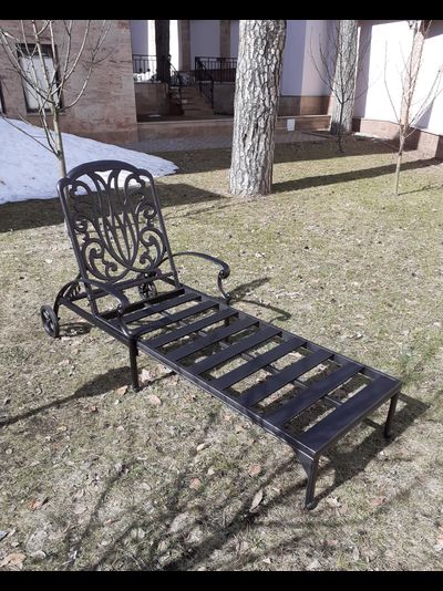 Шезлонг из алюминия Bernie