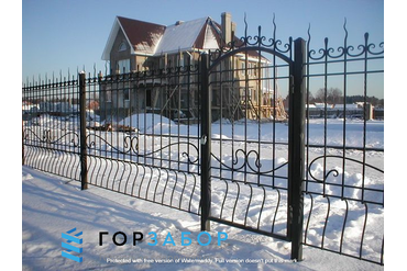 Кованая калитка купить с монтажом