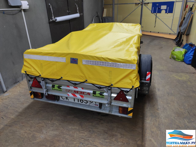 Тент на прицеп МСЗА 245-123 (на дуги)