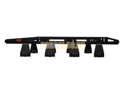 Багажник алюминиевый крашеный разборный 8-ми опорный 2,1х1,4м, 20кг, УАЗ Хантер 2003- (01.394.40)