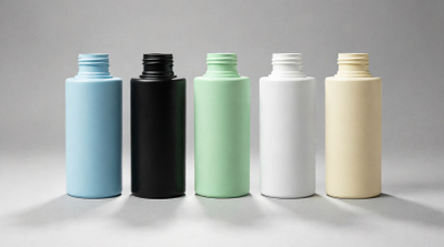 полимерный флакон 100мл, флаконы soft touch