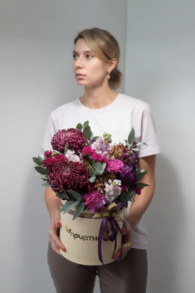 Цветочная композиция для мамы № 603