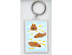 Брелок акриловый Капибара, Kapibara-san №19