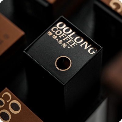 Улун с добавлением зёрен кофе