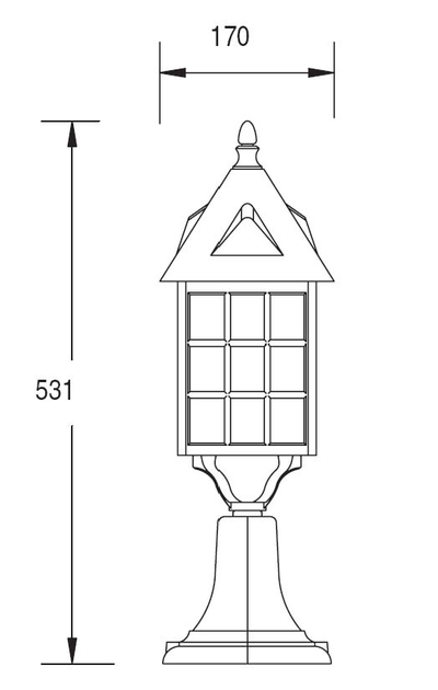 Ландшафтные светильники Сadiz