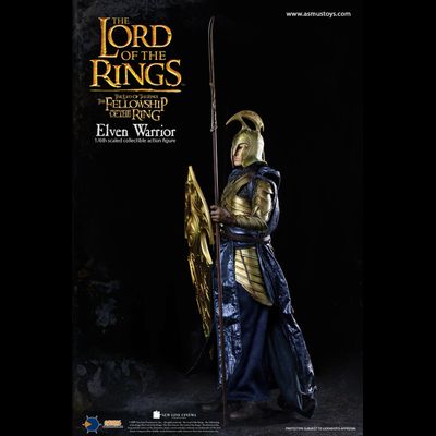 Эльфийский воин ("Властелин Колец") - Коллекционная ФИГУРКА 1/6 scale THE LORD OF THE RINGS SERIES  ELVEN WARRIOR (LOTR027W) - Asmus Toys