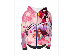 Толстовка "Вселенная Стивена, Steven Universe" 3D, с полной запечаткой  №18