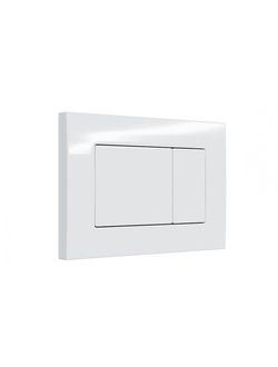 Кнопка BERGES для инсталляции ATOM белая